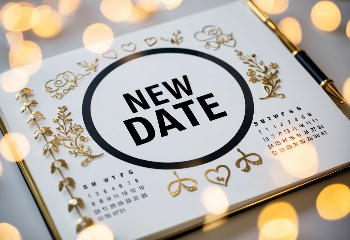 How Do You Announce a New Wedding Date? Tips for Sharing Your Exciting Update
