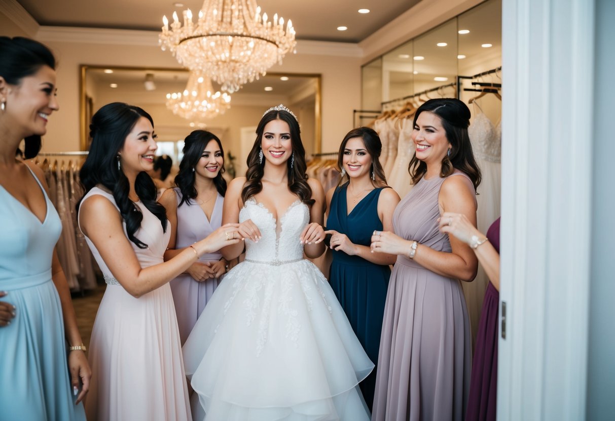 How to Make a Bride Feel Special When Wedding Dress Shopping: Tips for a Memorable Experience