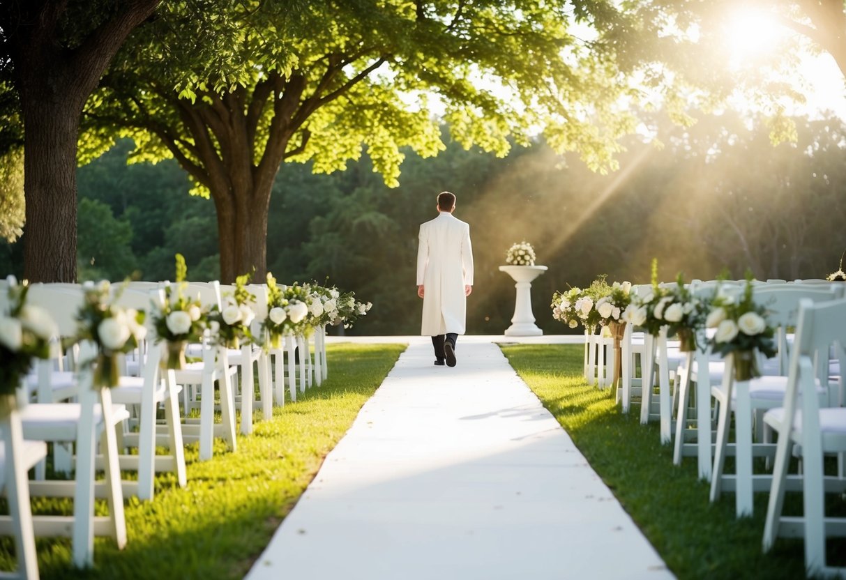 How to Walk Down the Aisle with No Wedding Party: Tips for a Beautiful Solo Entrance