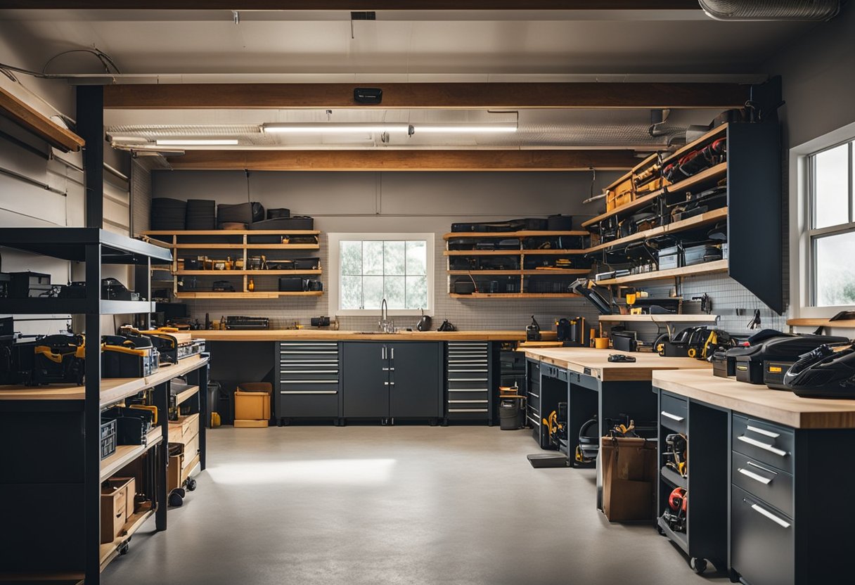 Garage Workshop Layout Ideas - Gradient Arts - Beautiful High Resolution Collection