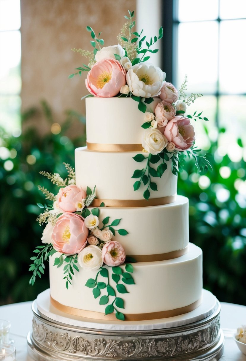 15 Flower Wedding Cake Ideas to Brighten Your Big Day