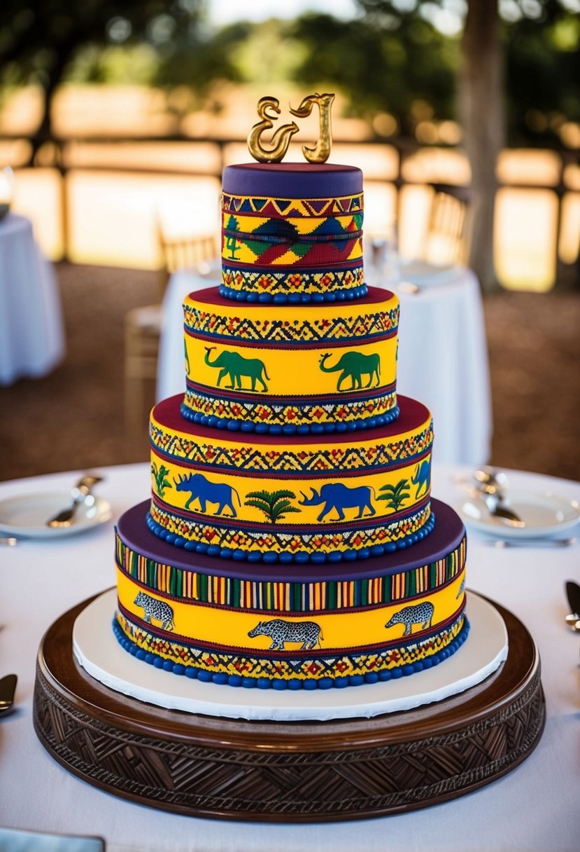 15 Zimbabwe Themed Wedding Cake Ideas for a Unique Celebration