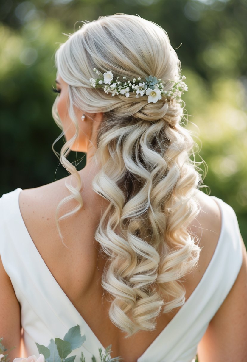 15 Bridesmaid Half Up Half Down Hairstyle Ideas for a Stunning Look