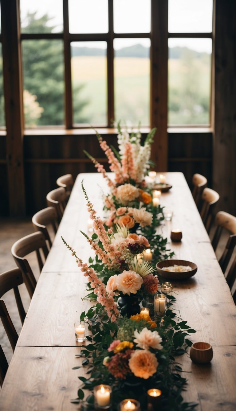 Rustic Wedding Table Setting Ideas - Dark Textures - Stunning HD Collection