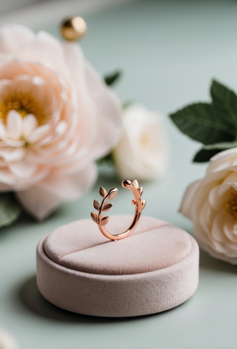 15 Rose Gold Wedding Earring Ideas for Your Special Day
