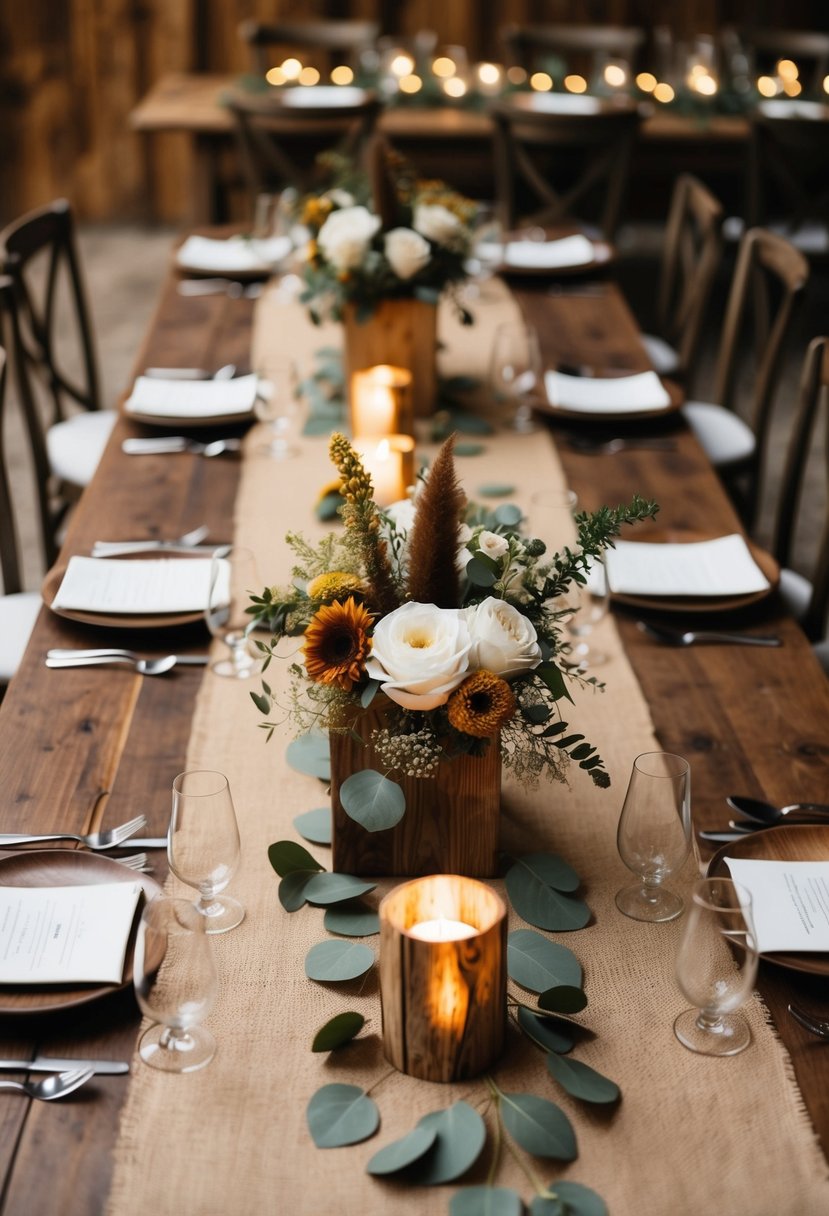 15 Brown Wedding Table Decoration Ideas for a Stylish Celebration