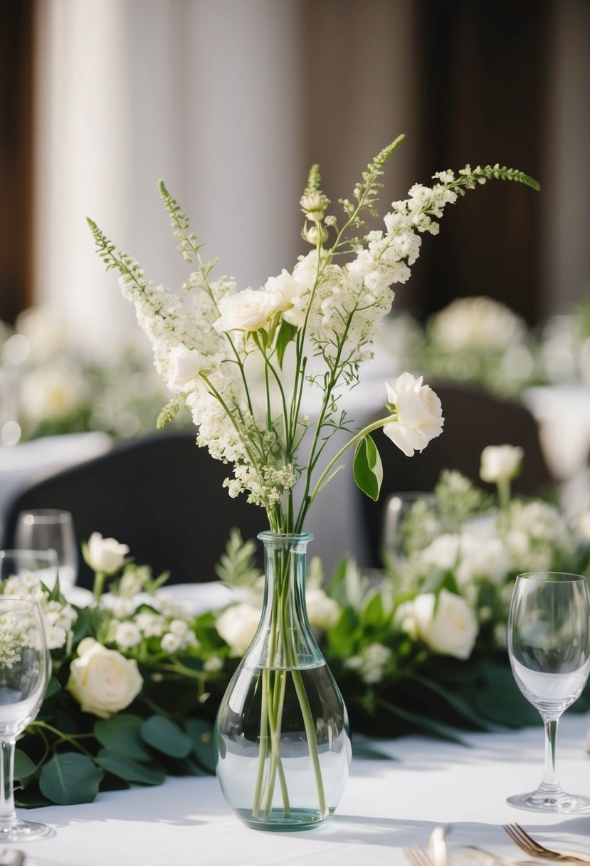 15 Bud Vase Wedding Table Decoration Ideas to Brighten Your Reception