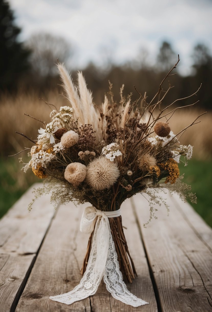 15 Vintage Rustic Wedding Bouquet Ideas to Inspire Your Big Day