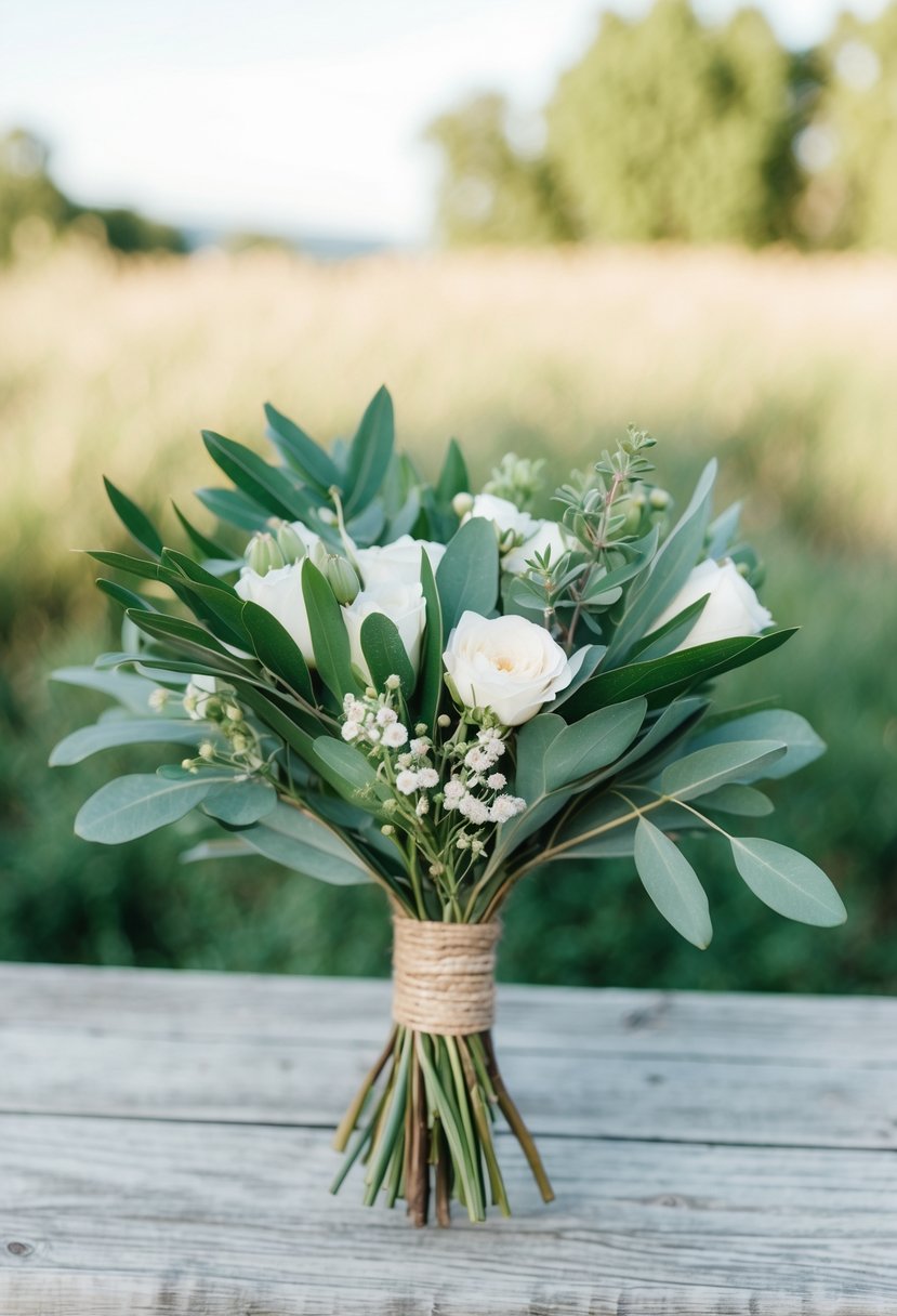15 Olive Leaf Wedding Bouquet Ideas for a Chic Celebration