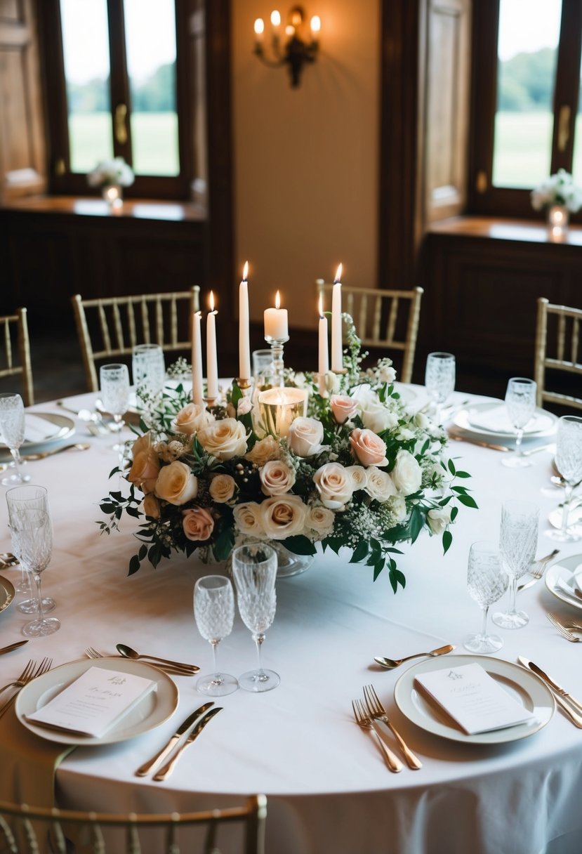 15 Circle Table Wedding Decoration Ideas for a Stunning Celebration