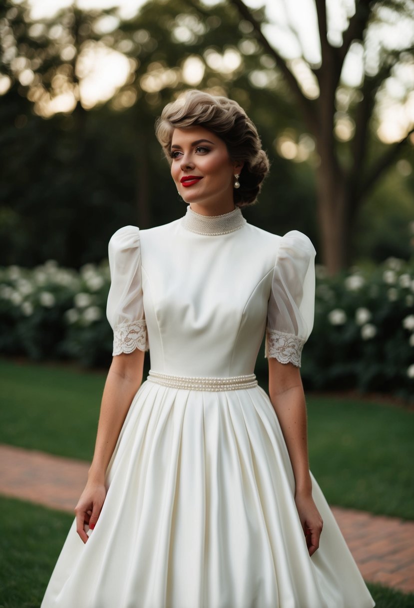 15 80s Vintage Simple Wedding Dress Ideas for Your Dream Ceremony