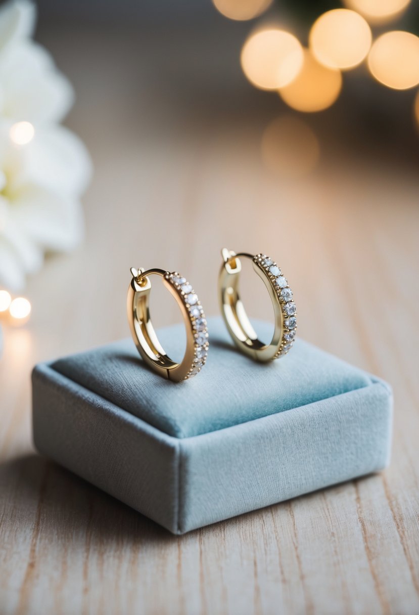15 White Gold Wedding Earrings Ideas to Sparkle on Your Big Day