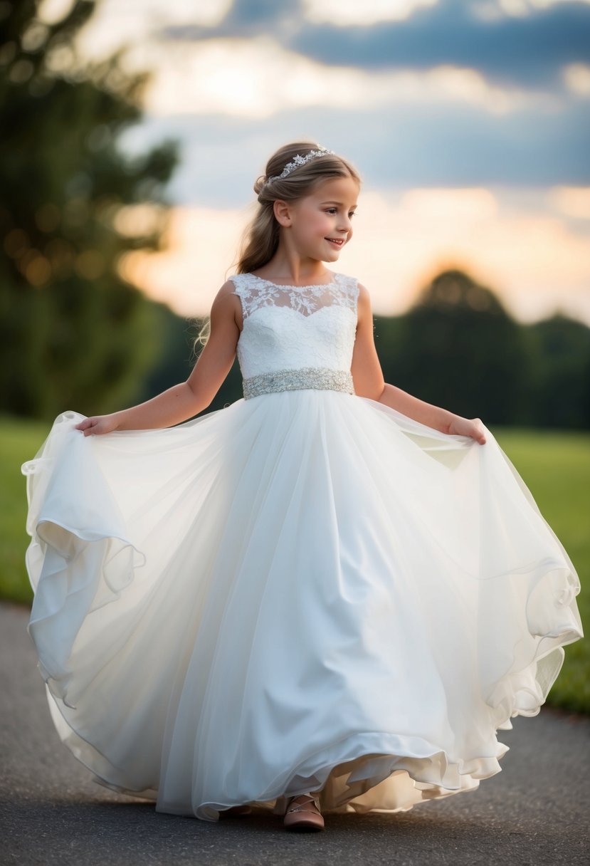 15 Wedding Dress Ideas for Girls Aged 9-10: Perfect Styles for Little Brides