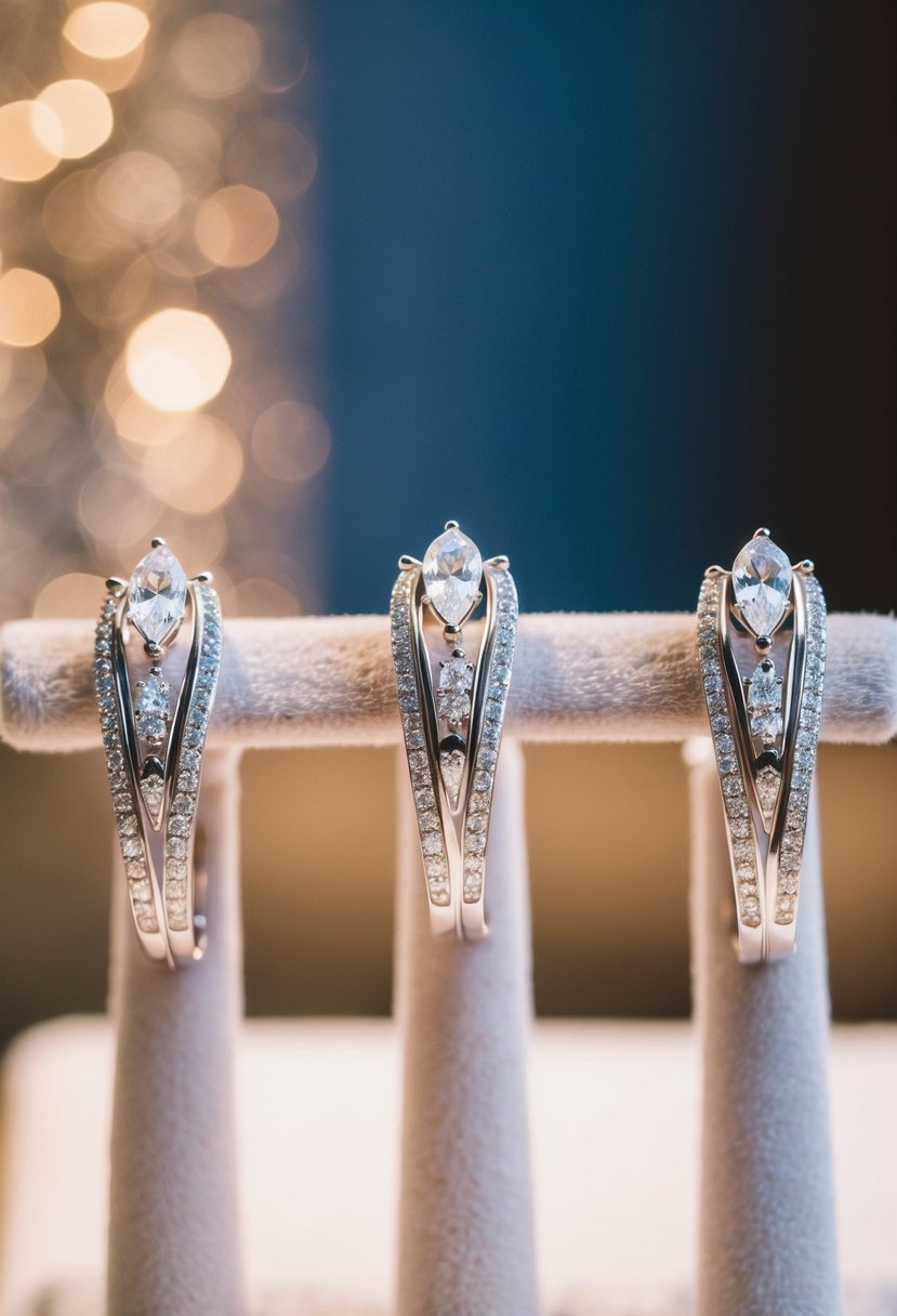 15 Triple Piercing Wedding Earrings Ideas for a Stylish Look