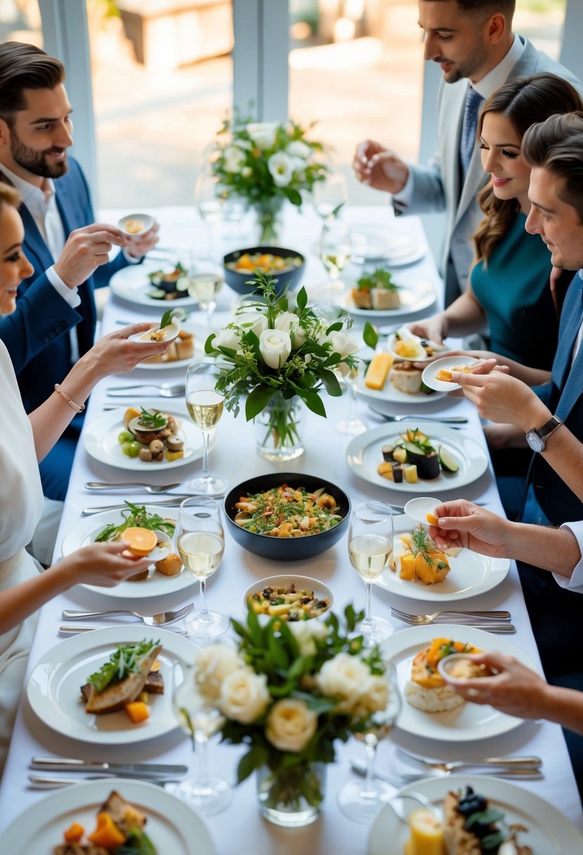 15 Wedding Food Tasting Tips and Ideas for Your Big Day