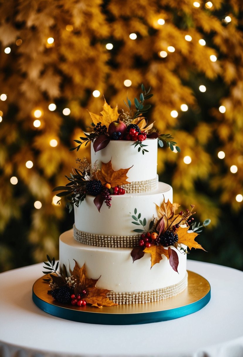 15 Autumn Wedding Cake Ideas for Your Perfect Fall Celebration