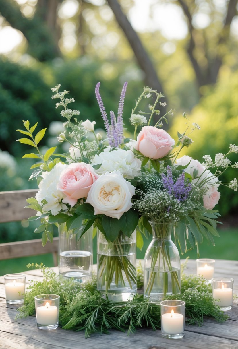 25 Garden-Inspired Easy Wedding Centerpiece Ideas for a Beautiful and Natural Reception