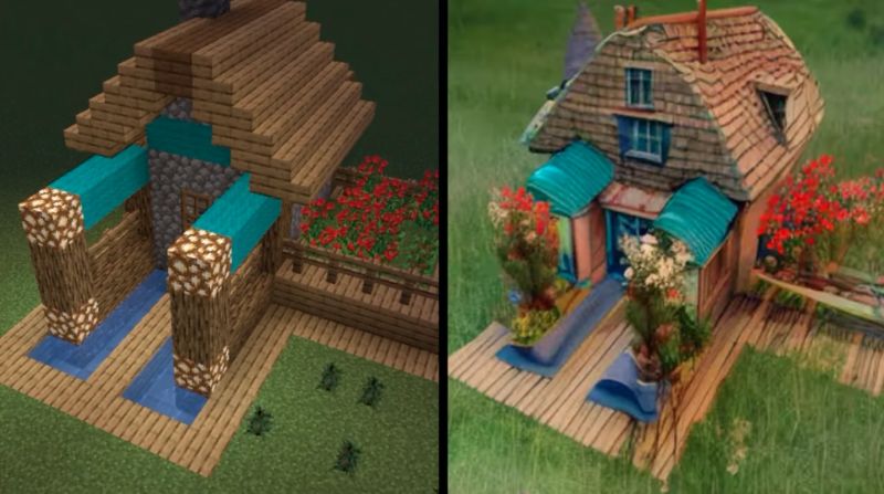 Minecraft Diffusion Vincent D Warmerdam - Best Colorful Illustrations in Mobile