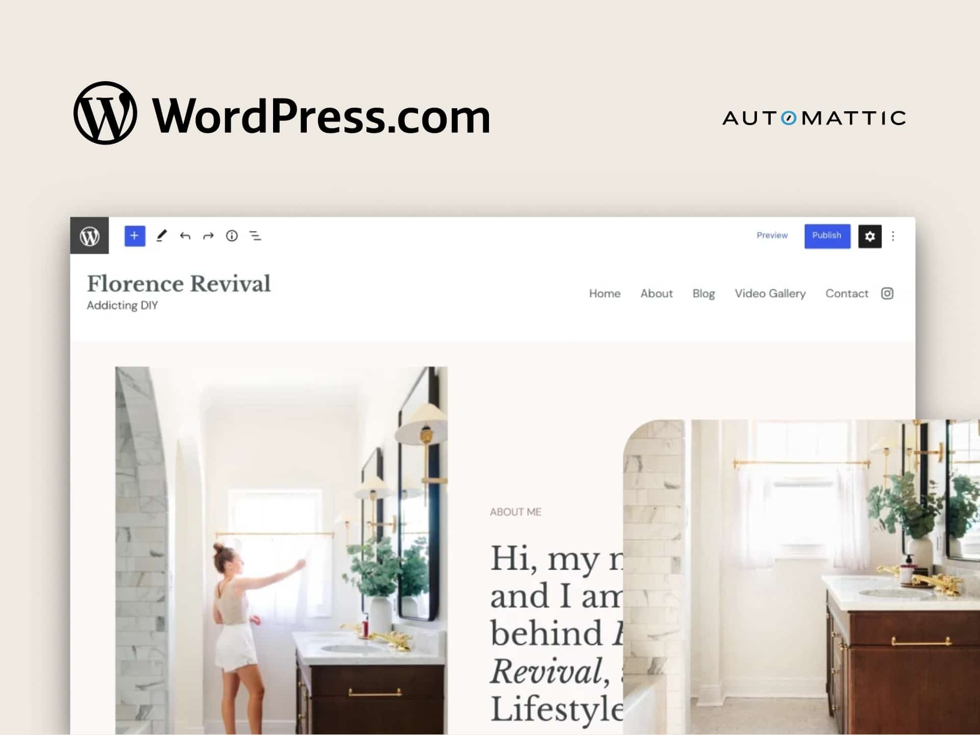 صورة ترويجية لخصومات وعروض Wordpress Com