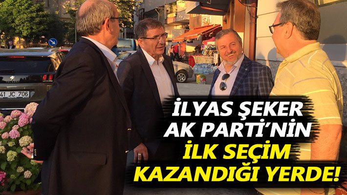 Şeker, AK Parti’nin ilk seçim kazandığı yerde!