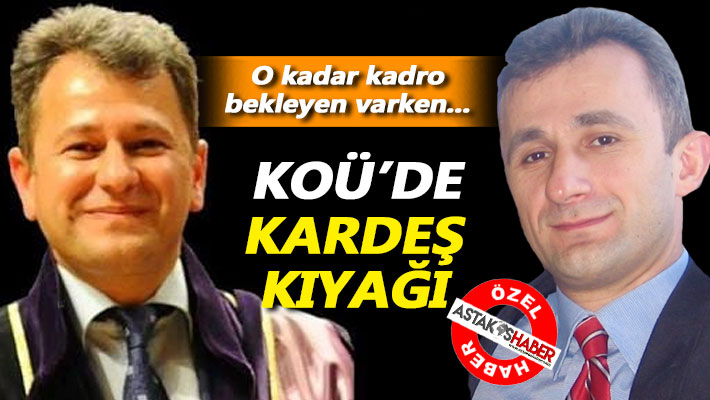 KOÜ’de kardeş kıyağı