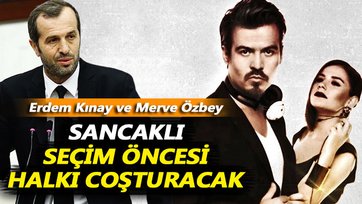 Sancaklı'dan seçim öncesi halk konseri!