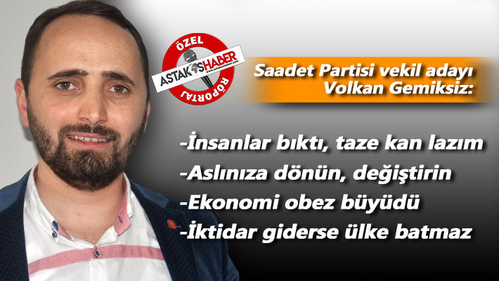 Gemiksiz: İnsanlar bıktı, taze kan lazım