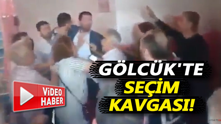 Gölcük'te seçim kavgası!