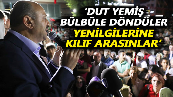 Işık: Dut yemiş bülbüle döndüler, yenilgilerine kılıf arasınlar