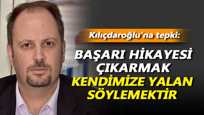 Küçükkaya: Başarı hikayesi çıkarmak, kendimize yalan söylemektir