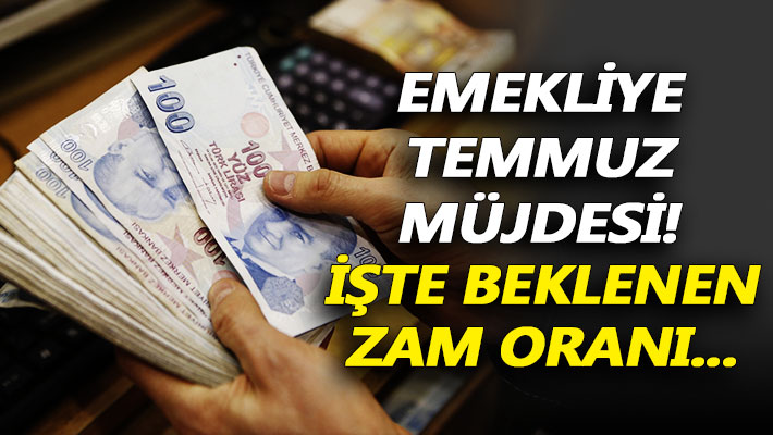 Emekliye Temmuz müjdesi! İşte beklenen zam oranı...