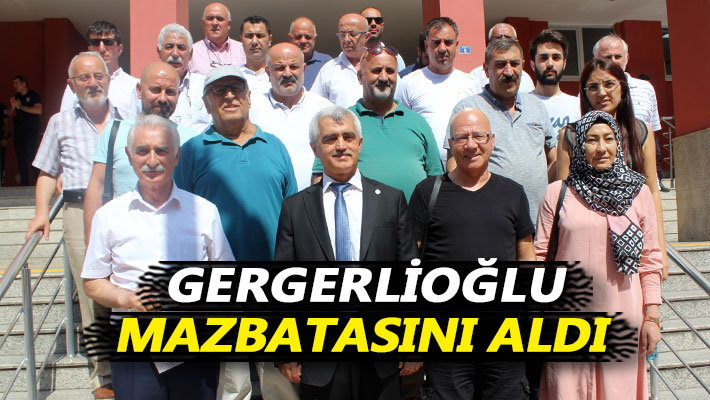 Gergerlioğlu mazbatasını aldı