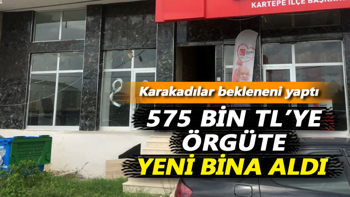 Karakadılar, 575 bin TL’ye örgüte yeni bina aldı