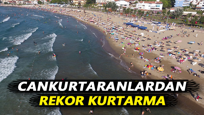 Cankurtaranlardan rekor kurtarma