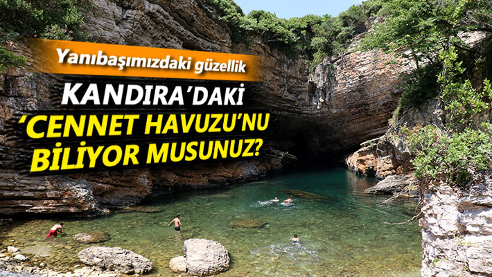 Kandıra'daki 'Cennet Havuzu'nu biliyor musunuz?