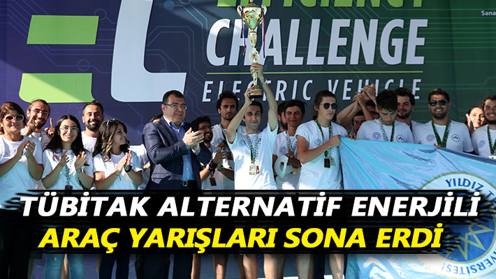 TÜBİTAK Alternatif Enerjili Araç Yarışları sona erdi