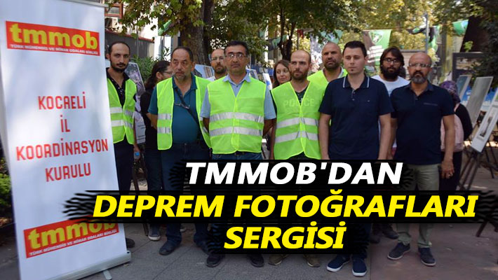 TMMOB'dan deprem fotoğrafları sergisi