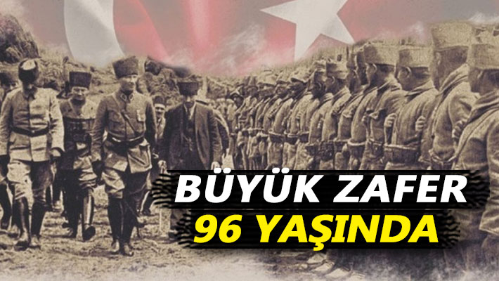 Büyük zafer 96 yaşında