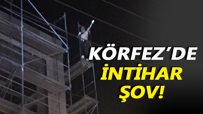 Körfez'de intihar şov!