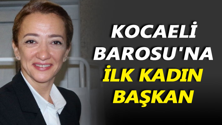 Kocaeli Barosu'nun yeni başkanı Candemir oldu