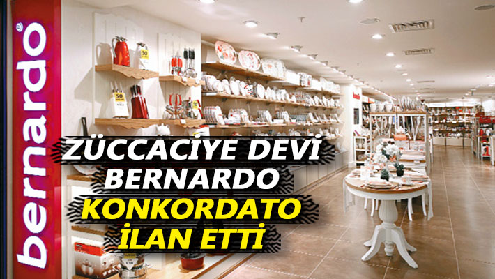 Züccaciye devi Bernardo, konkordato ilan etti