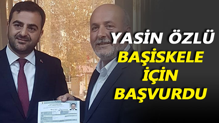 Yasin Özlü Başiskele için başvurdu