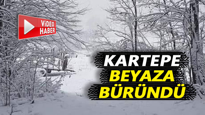 Kartepe beyaza büründü