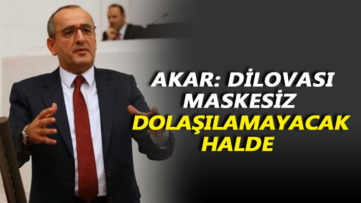 Akar: Dilovası, maskesiz dolaşılamayacak halde