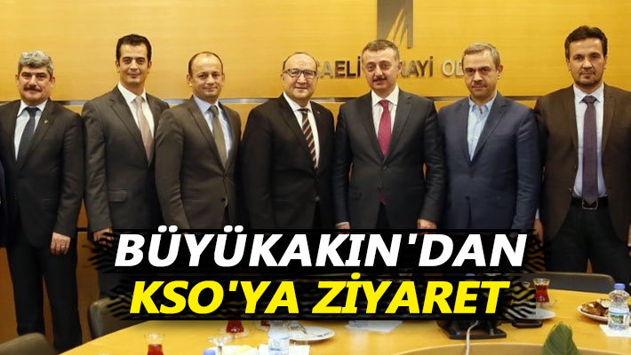 Büyükakın'dan KSO'ya ziyaret