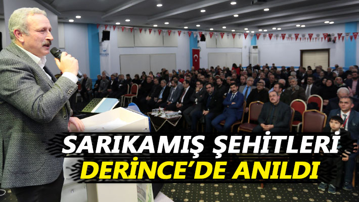 Sarıkamış Şehitleri Derince’de anıldı