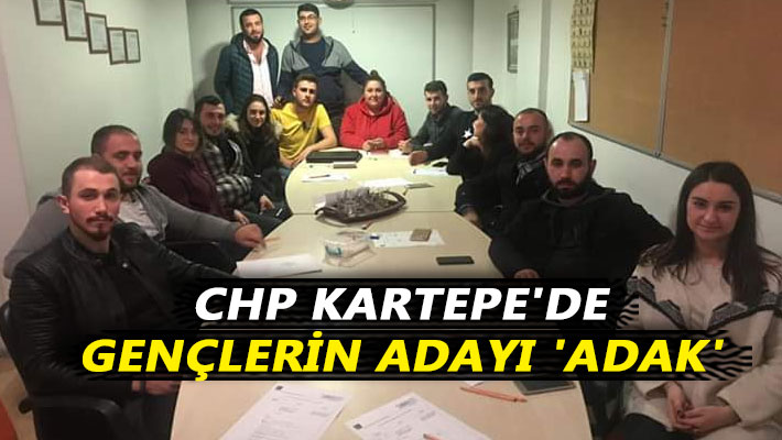 CHP Kartepe'de gençlerin adayı 'Adak'