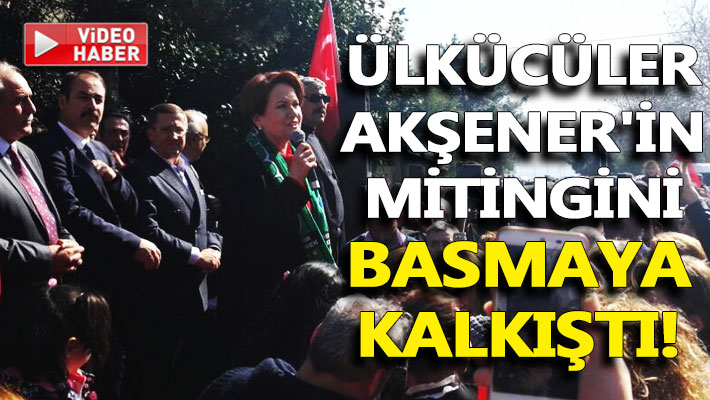 İzmit'e gelen Meral Akşener'i protesto ettiler!