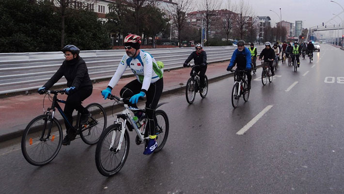 Pedallar Sarıkamış şehitleri için çevrildi