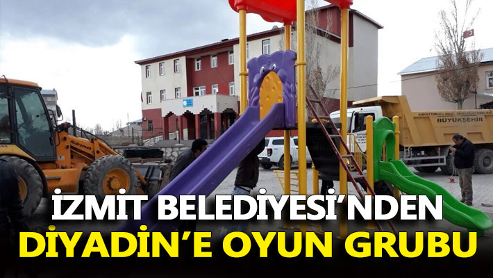 İzmit Belediyesi'nden Diyadin'e oyun grubu